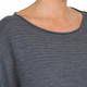 BEIGE LABEL GRAPHITE RIBBED KNITTED TUNIC