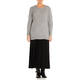 BEIGE KNITTED TUNIC GREY 