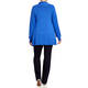 Beige Cardigan Royal Blue