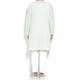 BEIGE label stone LONG CARDIGAN