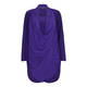 BEIGE CHIFFON FRONT WRAP TWINSET IN VIOLET