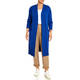 BEIGE EDGE TO EDGE LONG CARDIGAN COBALT