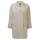 Beige Plus Long Jacket