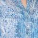 BEIGE LABEL PURE COTTON PAISLEY SHIRT BLUE