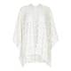 BEIGE lace kimono style ivory cape