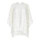 BEIGE lace kimono style ivory cape