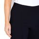 BEIGE LABEL SLIM LEG CROPPED VISCOSE STRETCH TROUSER IN BLACK