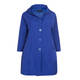 BEIGE LABEL HOODED COAT CHINA BLUE