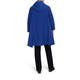 BEIGE LABEL HOODED COAT CHINA BLUE