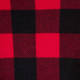 BEIGE LABEL RED AND BLACK CHECK COAT