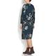 BEIGE LABEL JERSEY DRESS FLORAL PRINT