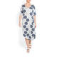 BEIGE LABEL CIRCLE PRINT DRESS