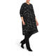 BEIGE LABEL LONGLINE BLACK PRINT JACKET