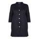 BEIGE LABEL LONGLINE LINEN JACKET NAVY