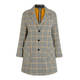 BEIGE LABEL YELLOW AND BLACK CHECK JACKET