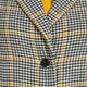 BEIGE LABEL YELLOW AND BLACK CHECK JACKET