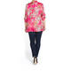 BEIGE LABEL SATIN TROPICAL PRINT JACKET 