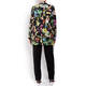 BEIGE TROPICAL FLORAL JACKET