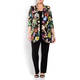 BEIGE TROPICAL FLORAL JACKET
