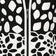 BEIGE LEATHER CUT-OUT JACKET BLACK AND WHITE