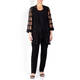 BEIGE TWINSET BLACK