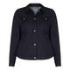 BEIGE DENIM JACKET BLACK