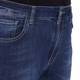 BEIGE label blue distressed denim jeans