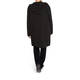 BEIGE LABEL GREY KNITTED COAT WITH HOOD