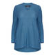 BEIGE LABEL MERINO WOOL KNITTED TUNIC PETROL BLUE