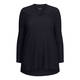Beige label merino wool Knitted Tunic Navy