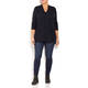 Beige label merino wool Knitted Tunic Navy