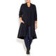 NAVY LABEL BLACK CARDIGAN