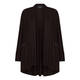 BEIGE LABEL STRETCH JERSEY CARDIGAN BLACK