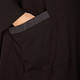 BEIGE LABEL STRETCH JERSEY CARDIGAN BLACK