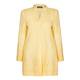 BEIGE LABEL LINEN JACKET WITH BRODERIE ANGLAIS BORDER YELLOW