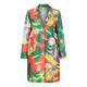 BEIGE LABEL TROPICAL FLORAL PRINT LONG JACKET