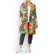 BEIGE LABEL TROPICAL FLORAL PRINT LONG JACKET