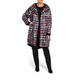 BEIGE LABEL BERRY GINGHAM MAC
