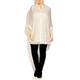 Beige lace overshirt - cream