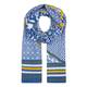 BEIGE LABEL BLUE PURE COTTON SCARF 