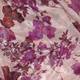 BEIGE LABEL PURPLE FLORAL PRINT SCARF