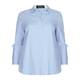 BEIGE LABEL BLUE STRIPE SHIRT WITH FLARED CUFFS 