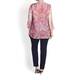 Beige Label pink cotton voile paisley print shirt 