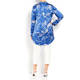 BEIGE LABEL SATIN PRINTED SHIRT