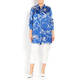 BEIGE LABEL SATIN PRINTED SHIRT