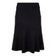 BEIGE LABEL BLACK STRETCH JERSEY TIERED SKIRT 