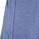 BEIGE LABEL BLUE LOOSE STITCH V-HEM SWEATER 