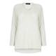 BEIGE label stone tunic SWEATER