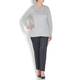 BEIGE LABEL KNITTED SWEATER EMBELLISHED FRONT