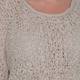 BEIGE LABEL RIBBON KNIT SWEATER SAND